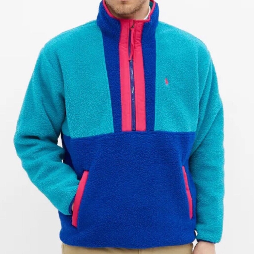 NWT POLO RALPH LAUREN SPECTRE QUARTER ZIP FLEECE